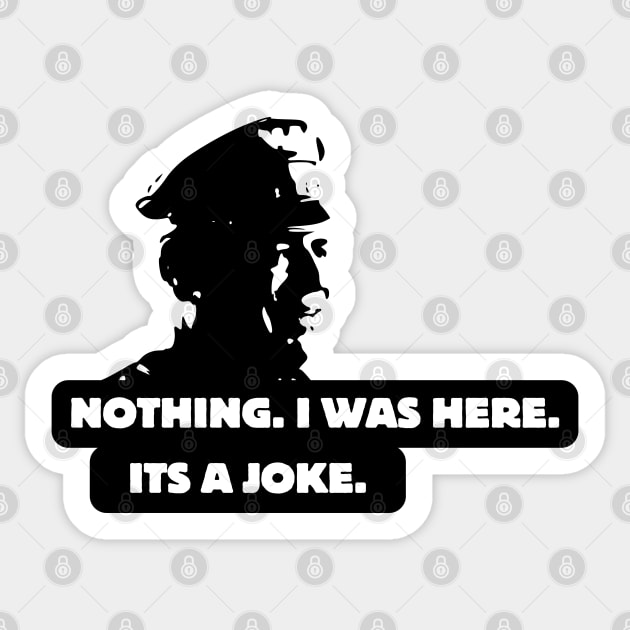 Vito at the Gay Bar Sticker by Low Life Shirts